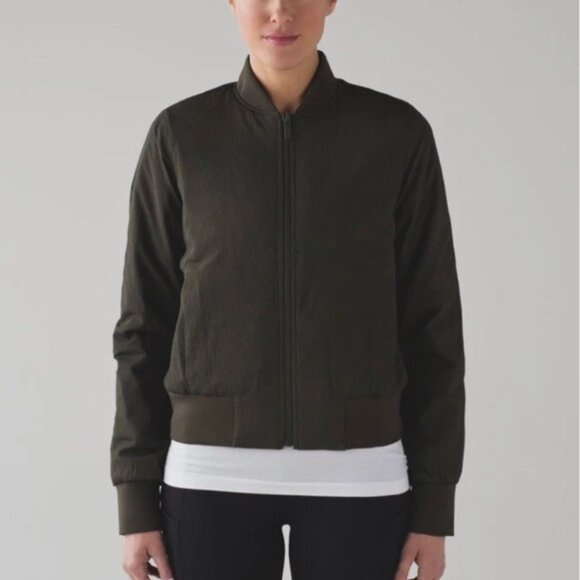 Lululemon Nonstop Bomber Reversible Jacket - Picture 1 of 7